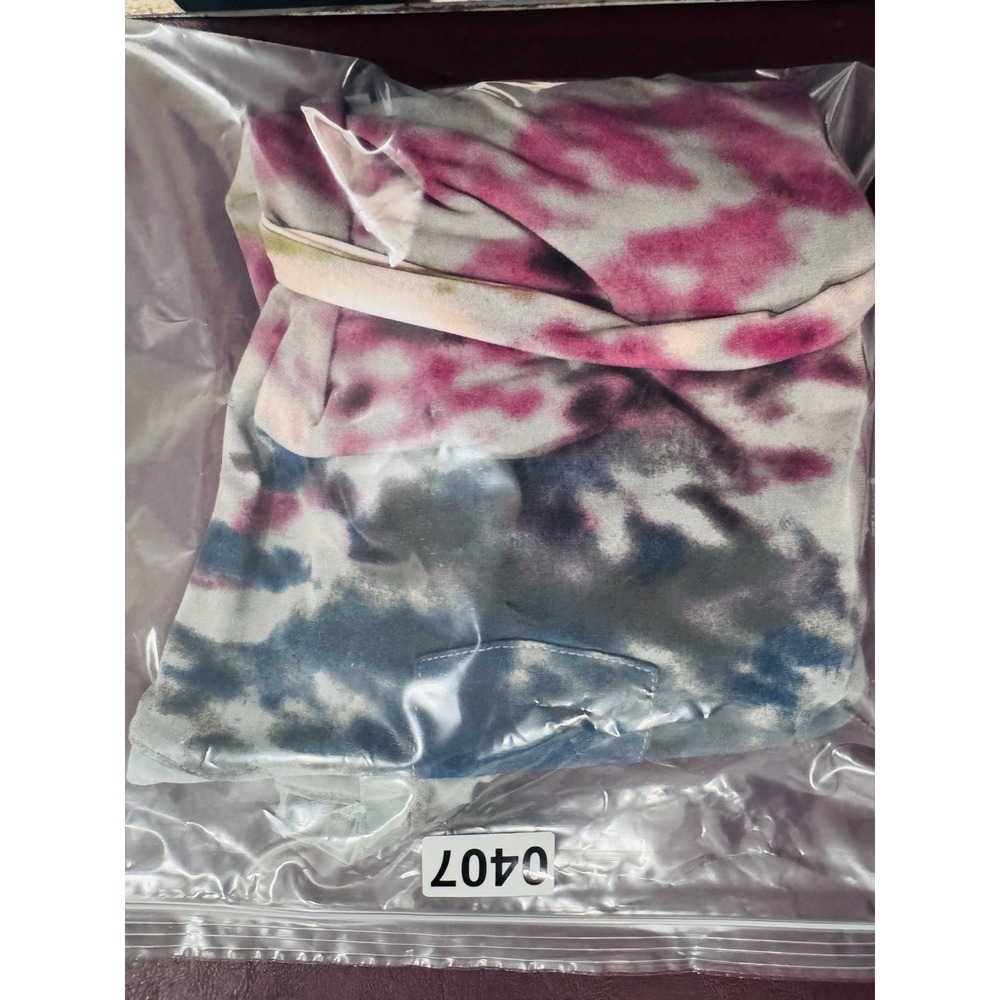 The Limited Tank Top Dress Tie-dye with Belt Light Weight Beach Lounge - Picture 8 of 8
